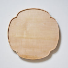 Load image into Gallery viewer, Mokko Oshiki Horse Chestnut Wood Tray (27×27cm)【Selected Grade】