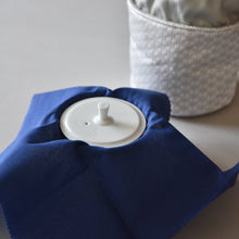Load image into Gallery viewer, Nishijin-ori flat diamond pattern tea utensil storage bag