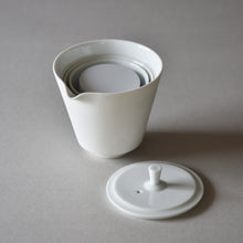 画像をギャラリービューアに読み込む, 【再入荷】有田焼 白磁入子茶器/西陣織 収納袋【セット割10%OFF】