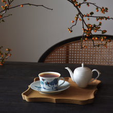 Load image into Gallery viewer, Square tray"Ryouka", chestnut