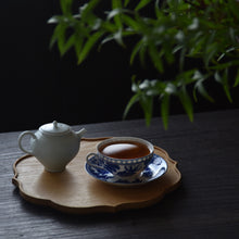 画像をギャラリービューアに読み込む, 木瓜折敷 栃 九寸(27×27cm)