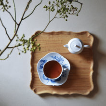 Load image into Gallery viewer, Square tray"Ryouka", chestnut