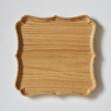 Load image into Gallery viewer, Square tray"Ryouka", chestnut