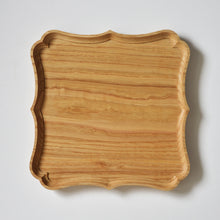 Load image into Gallery viewer, Square tray"Ryouka", chestnut