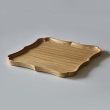 Load image into Gallery viewer, Square tray"Ryouka", chestnut