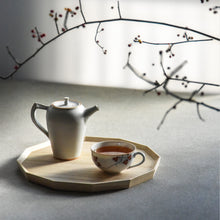 Load image into Gallery viewer, 丘上八雲 T-Pot ♯85 白釉