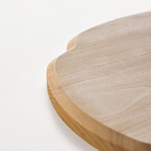 画像をギャラリービューアに読み込む, 木瓜折敷 栃 九寸(27×27cm)