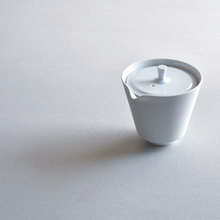 画像をギャラリービューアに読み込む, 【再入荷】有田焼 白磁入子茶器/西陣織 収納袋【セット割10%OFF】