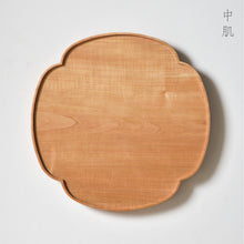 Load image into Gallery viewer, ”Mokko&quot; shaped wooden tray ,27cm x 27cm
