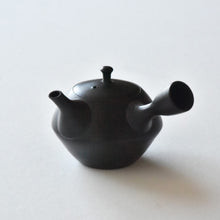 Load image into Gallery viewer, Hokuryu Reduction Fired Tama-gata Kyusu Teapot
