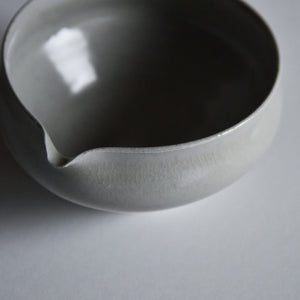  White Glazed Tea Pitcher(Yuzamashi)/Yukiko Saito,Shigetsu Kiln 