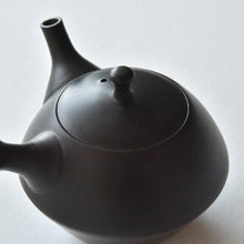 Load image into Gallery viewer, Hokuryu Reduction Fired Tama-gata Kyusu Teapot
