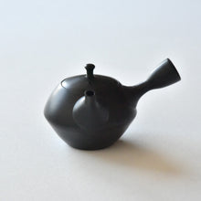 Load image into Gallery viewer, Hokuryu Reduction Fired Tama-gata Kyusu Teapot
