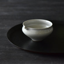 Load image into Gallery viewer,  White Glazed Tea Pitcher(Yuzamashi)/Yukiko Saito,Shigetsu Kiln 
