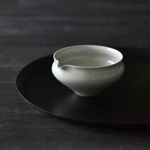  White Glazed Tea Pitcher(Yuzamashi)/Yukiko Saito,Shigetsu Kiln 