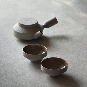 3RD CERAMICS Unglazed Side-handle Kyusu(Teapot)