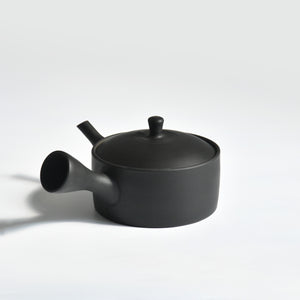 Gyokko kittate flat kyusu (Kiwaha special order product)