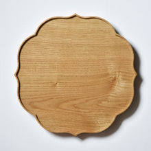 Load image into Gallery viewer, &quot;Ryouka&quot; Oshiki-Wooden Tray,Japanese chesnut (27 x 27 cm)
