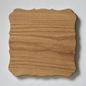 Square tray"Ryouka", chestnut