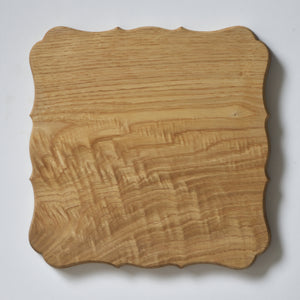 Square tray"Ryouka", chestnut