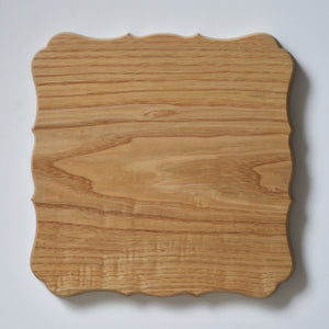 Square tray"Ryouka", chestnut