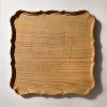 Load image into Gallery viewer, Square tray&quot;Ryouka&quot;, chestnut
