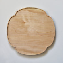 Load image into Gallery viewer, ”Mokko" shaped wooden tray ,27cm x 27cm
