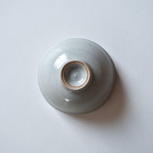  White Glazed Small Tea Bowl,Yukiko Saito,Shigetsu Kiln 