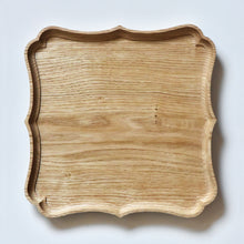 Load image into Gallery viewer, Square tray&quot;Ryouka&quot;, chestnut
